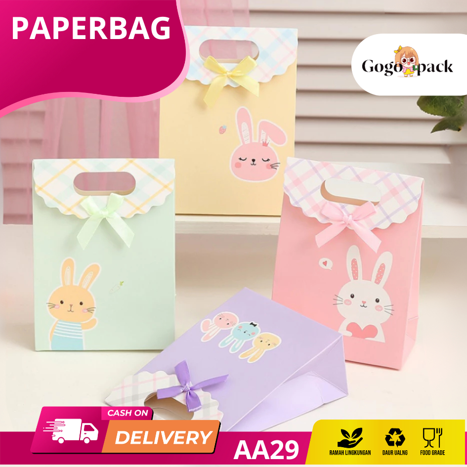 

Paper Bag Jumbo / Tas Kertas / Paper Bag Besar / Paperbag Jepret Jumbo / Goodie Bag / Tempat Kado Bingkisan Hadiah / Paper Bag Souvenir/ Souvenir Goodie Bag Motif Animal Cute / bungkus kado goodiebag/ hampers goodie bag ulang tahun AA29