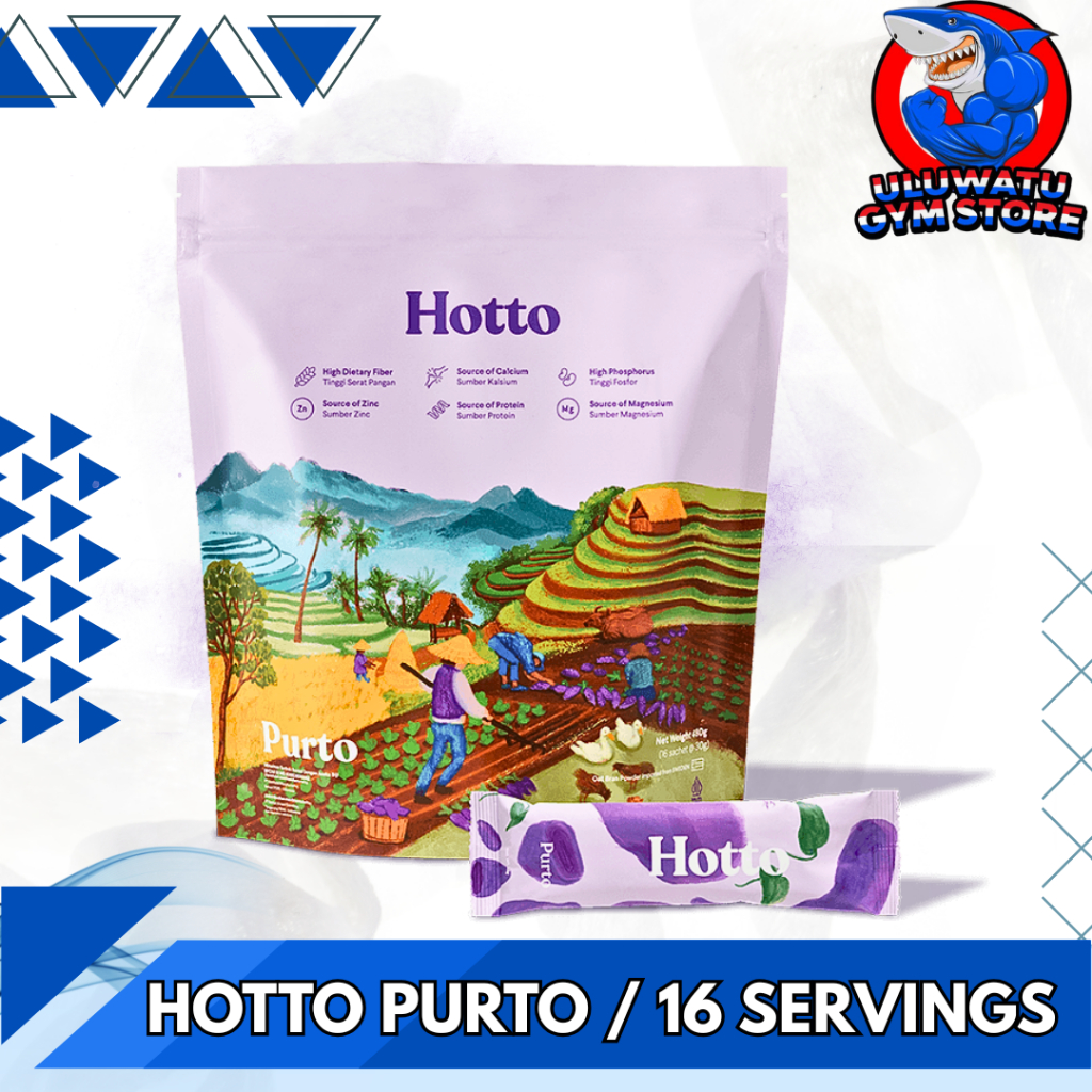 

HOTTO PURTO MULTIGRAIN isi 16 sachet Pouch - Healthy Meal Replacement
