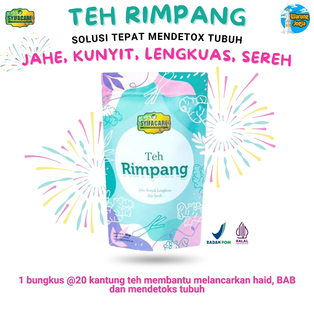 

Teh Rimpang Syifacare Isi 20 Teh Celup Rempah Herbal Alami Untuk Membantu Program Diet & Detoks