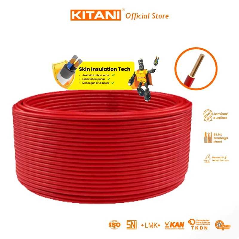 KITANI SMG - NYA 1.5 mm² -  Kabel Tembaga Kawat