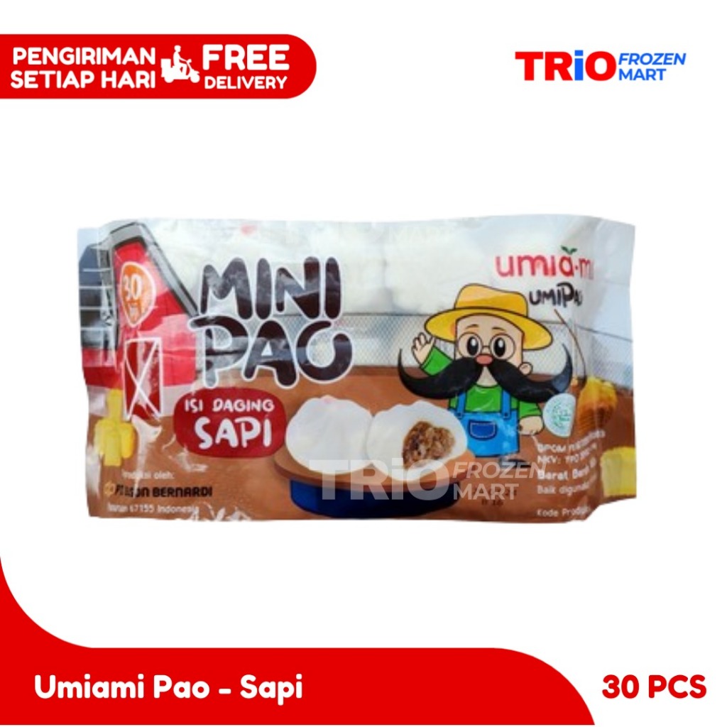 

Umiami Minipao Rasa Sapi isi 30pcs 480gr