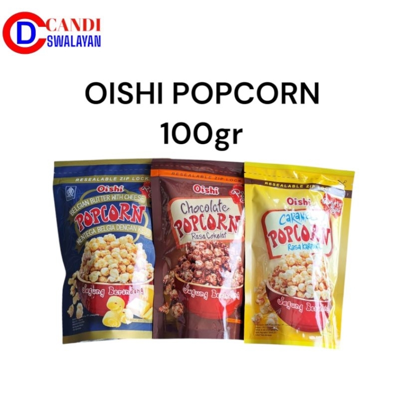 

OISHI Popcorn Caramel | Cokelat | Mentega Keju 100gr