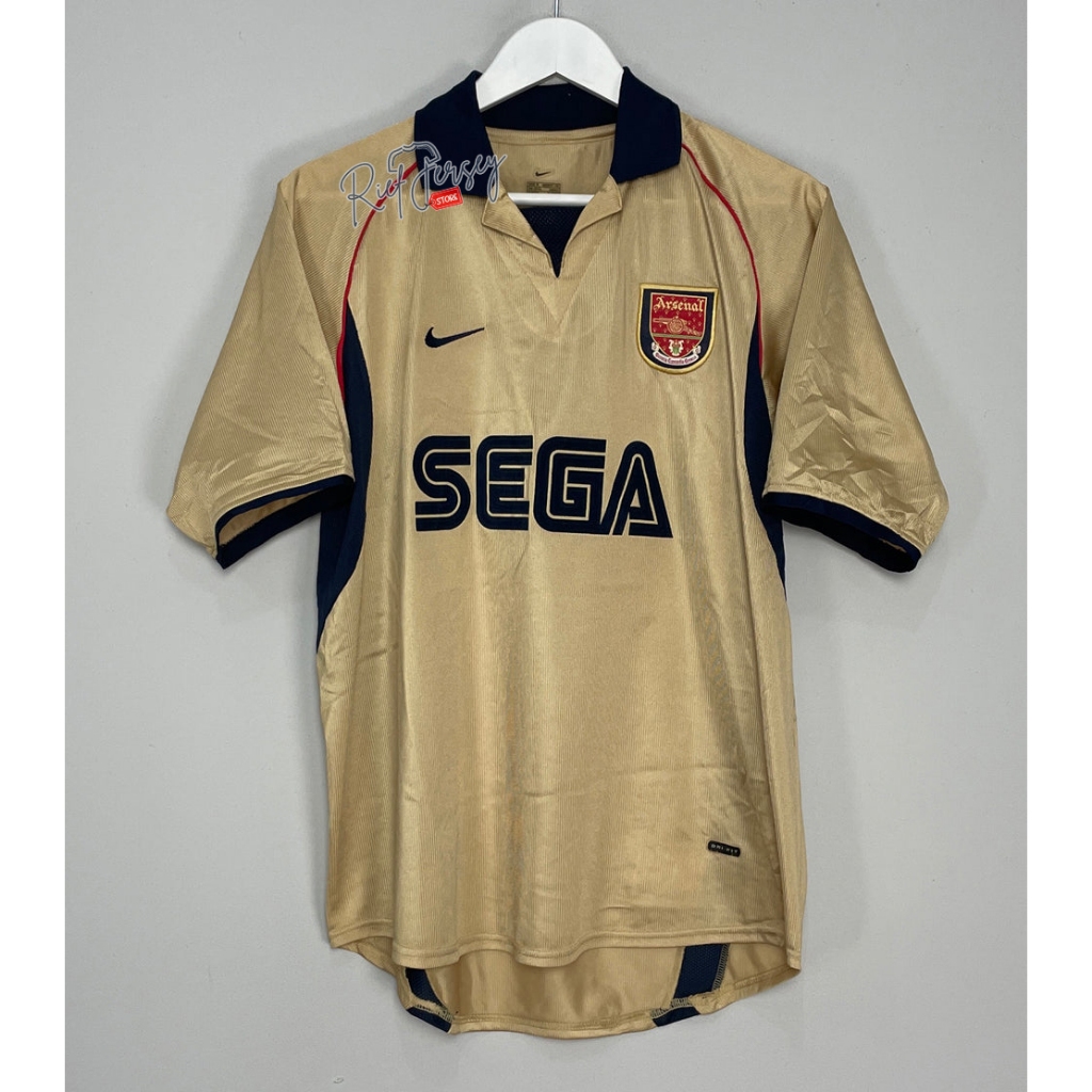 JERSEY RSENAL AWAY 2001 2002 RETRO 100% BEST QUALITY