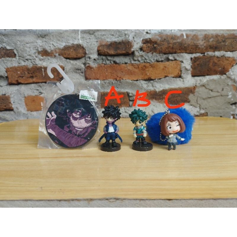 Merch Figure anime dan ganci  My Hero Academia