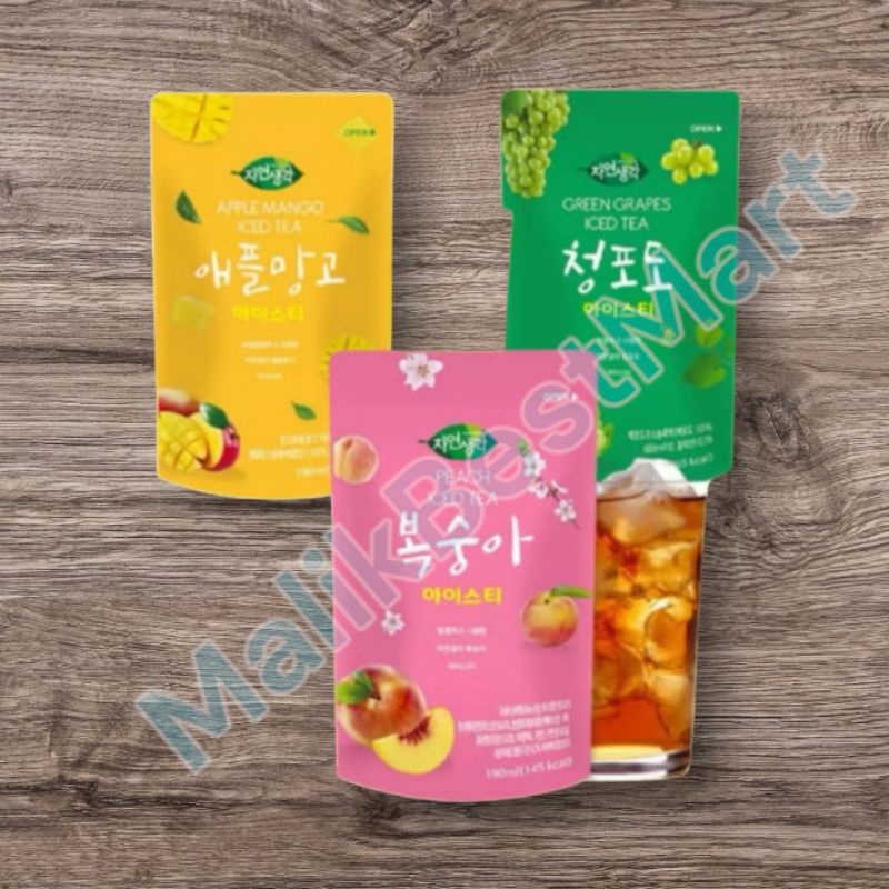 

Think Nature Iced Tea Minuman Teh Rasa Buah Apel Manggo | Anggur | Peach 190 ml