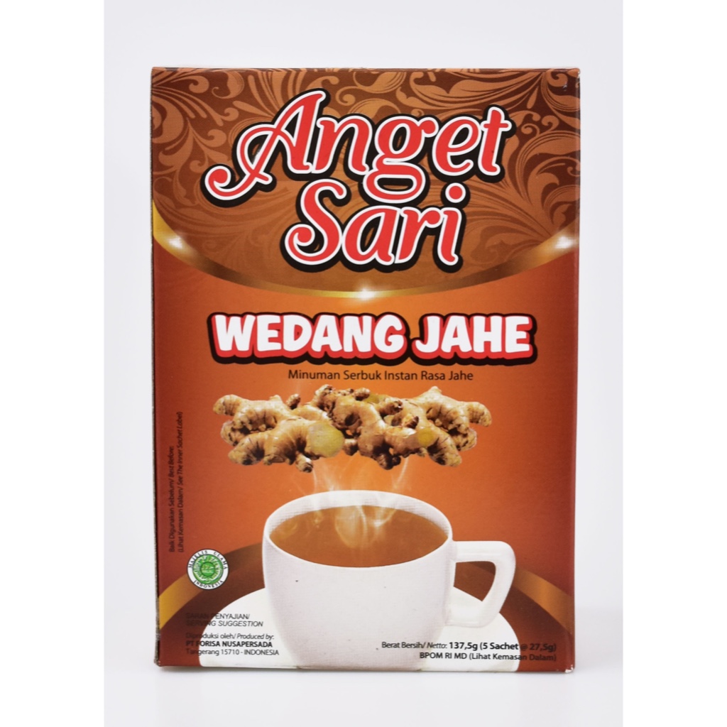 

Anget sari wedang jahe per 1 renceng isi 10 sachet