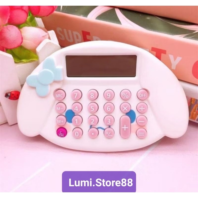 

Kalkulator 8 digit Sanrio Portable lucu hadiah gift anak kalkulator Cinnamorol