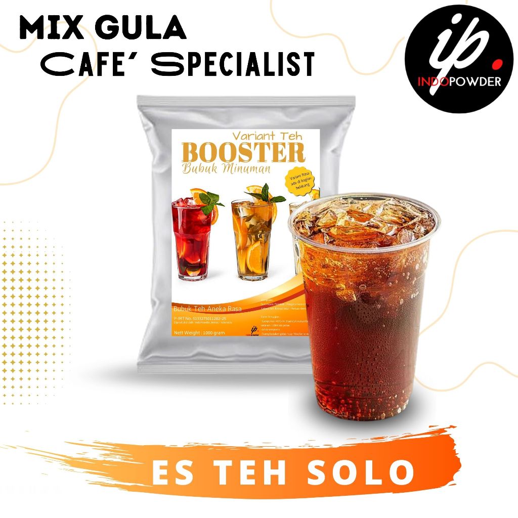 

IP Bogor - Bubuk Minuman Rasa ES TEH SOLO 1Kg Untuk Cafe, Waralaba dan Resto