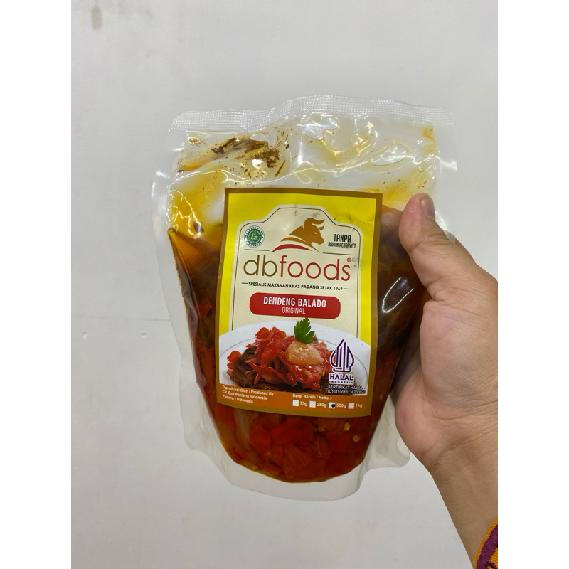 

Dendeng balado Original DB foods ( 500 Gram )