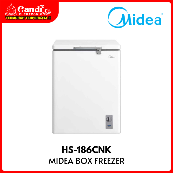 MIDEA BOX FREEZER MIDEA HS-186CNK CHEST FREEZER 142 LITER / FREZER BOX