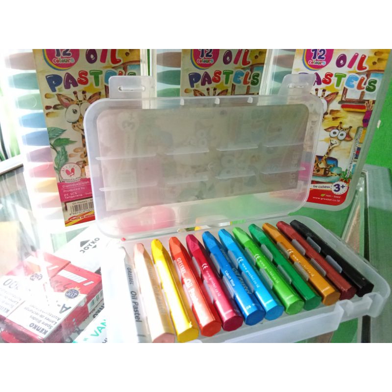 

Krayon Greebel Oil Pastels 12 colours