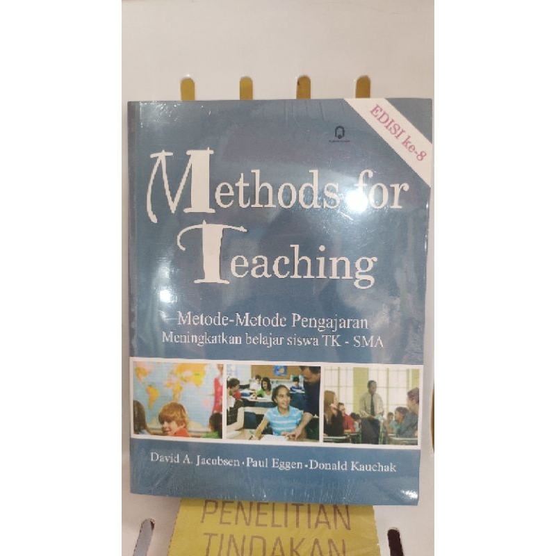 buku methods for teaching "metode-metode pengajaran meningkatkan belajar siswa tk-sma" edisi8- david