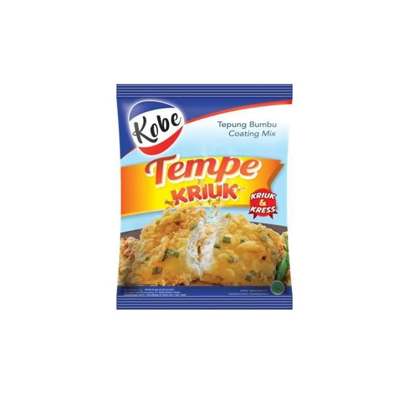 

Tepung Tempe Olahan Kobe 70 Gr x 1 Sachet