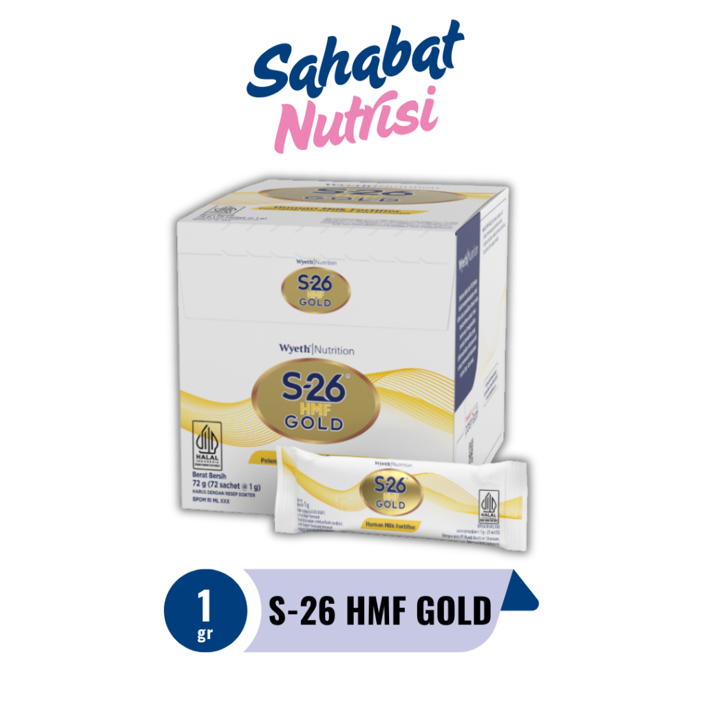S-26 GOLD HMF / susu untuk membantu menaikkan berat badan bayi prematur