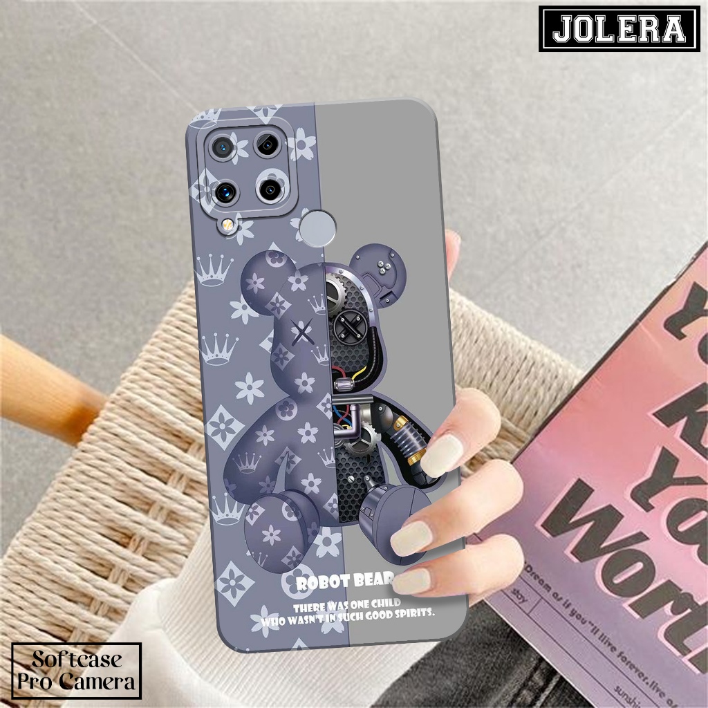 Case Hp REALME C15 - Softcase REALME C15 - Case Hp REALME C15 - Silikon Hp REALME C15 - Motif Cartoo
