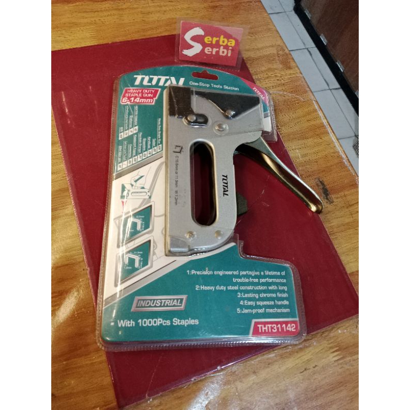 

[THT 31142 TOTAL]Staples gun 2in1