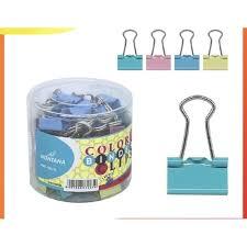 

Binder Klip Warna 15 mm 105 [60 Pcs] / binder clip warna