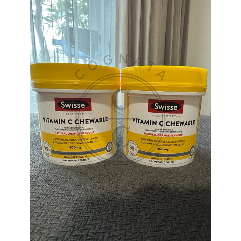 SWISSE VITAMIN C CHEWABLE 500 mg 310 Chewable Tablets