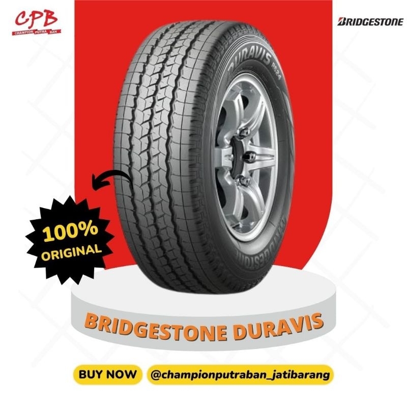 BAN MOBIL 195 80 R15 BRIDGESTONE DURAVIS 8PR BAN MUATAN