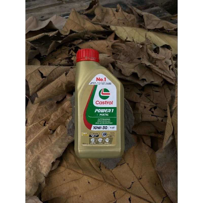 Oli Motor Matic Original CASTROL Power 1 Matic 10W-30 0,8L / Oli Castrol Power 1
