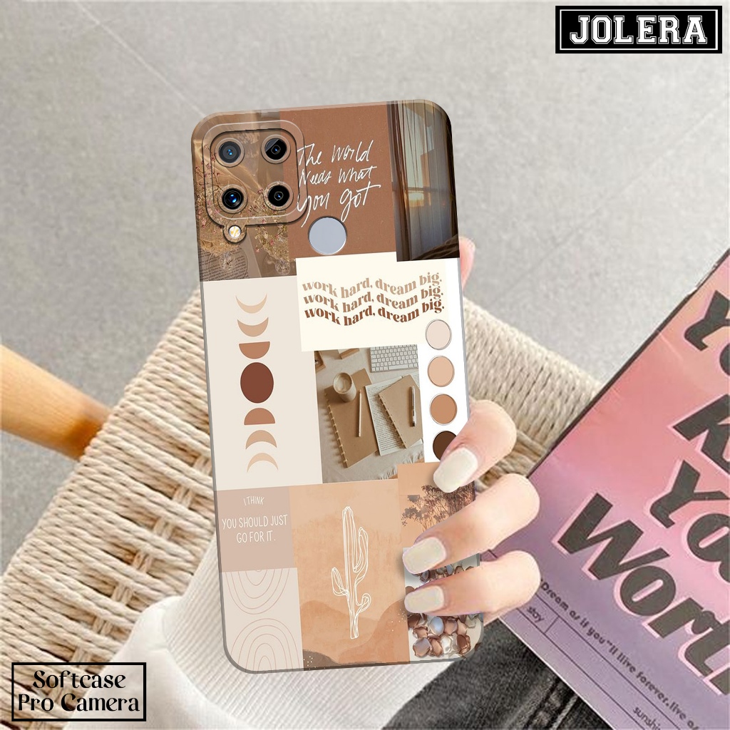 Case Hp REALME C15 - Softcase REALME C15 - Case Hp REALME C15 - Silikon Hp REALME C15 - Motif Cartoo