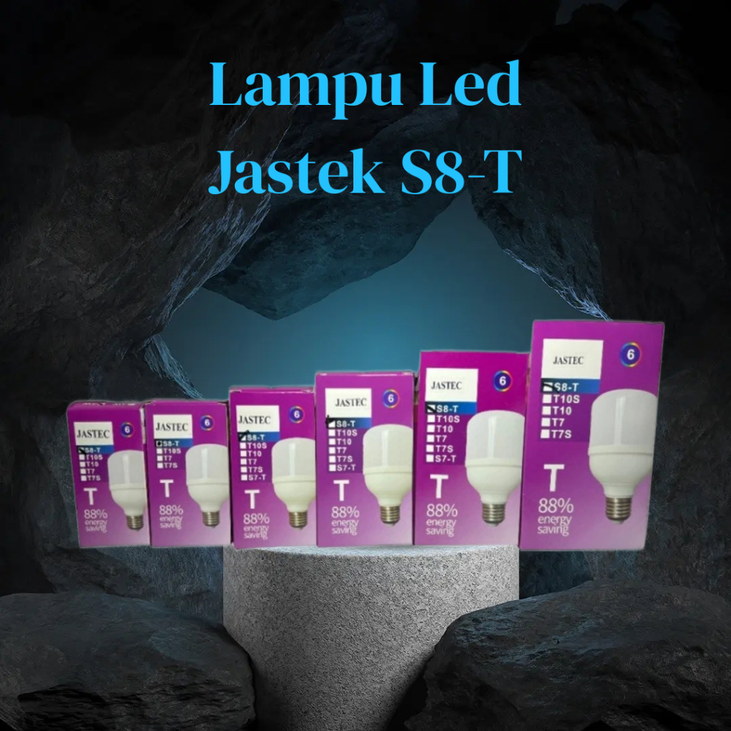 Lampu led buld jastec S8-T 5watt / 10watt / 20watt / 30watt / 40watt
