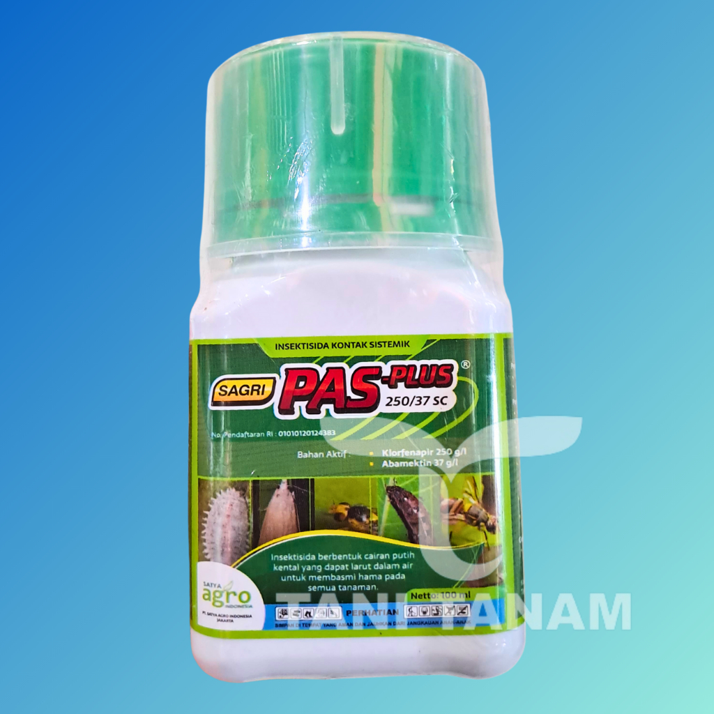 SAGRI PAS PLUS 250/37 SC 100 ML INSEKTISIDA PENGENDALI HAMA // PASPLUS SAGRI