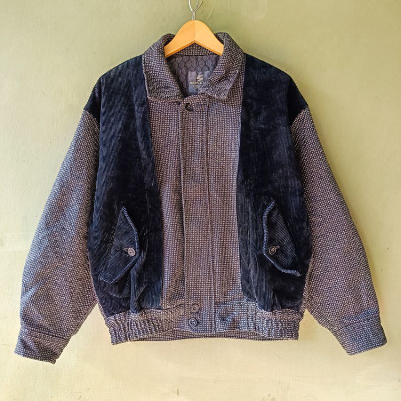 JAKET CASUAL BOXY WOOL CORDUROY SIMPLE LIFE JAKET WOOL BOXY