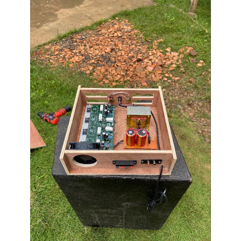 power amplifier rakitan 5 amper power ampli murah