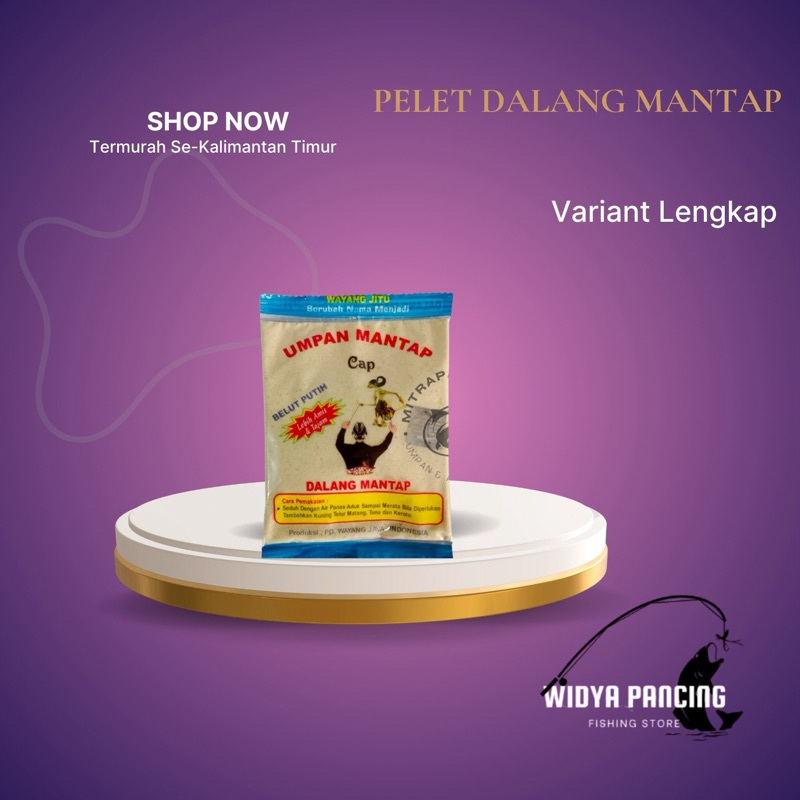 Umpan pelet dalang mantap (belut putih)