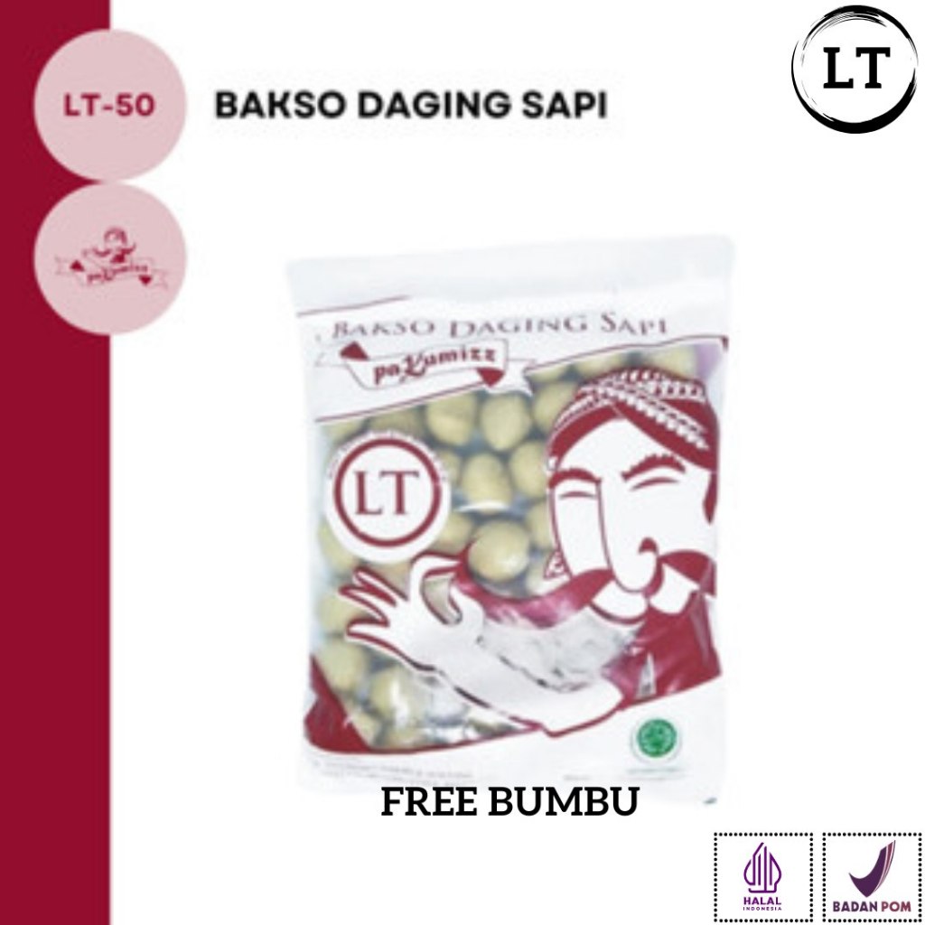 

Pakumizz Bakso Sapi LT isi 50pcs