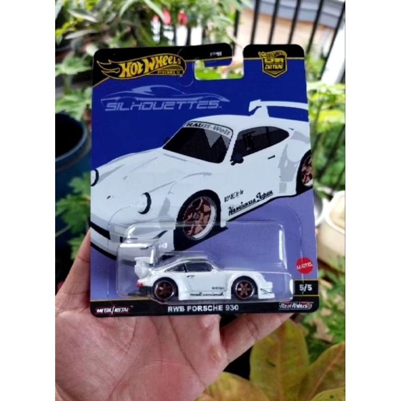 Hot Wheels RWB Porsche 930 Silhouettes Premium [ FREE PROTEKTOR ]