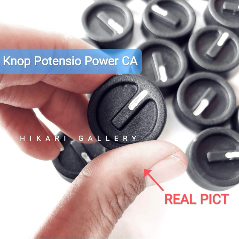 KNOP POTENSIO POWER CA / TUTUP POTENSIO POWER CA BAGUS