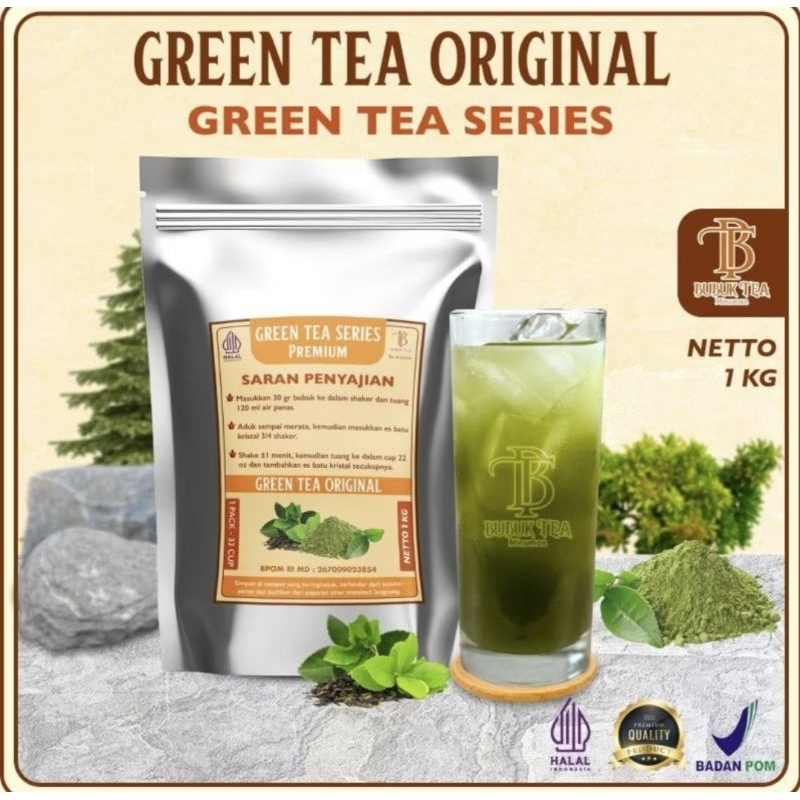 

Bubuk Minuman Greentea 1kg