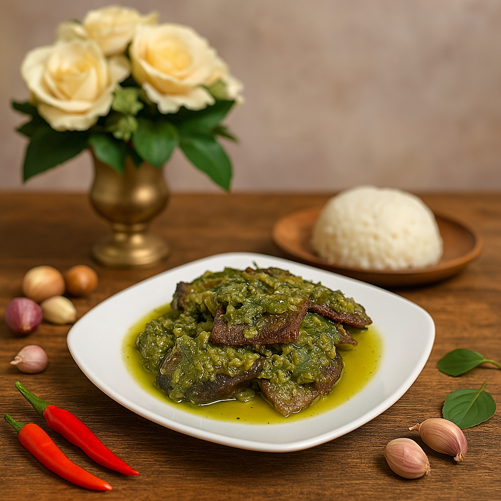 

Dendeng Batokok Basah / Lambok Sambel ijo Daging Sapi Minang Original