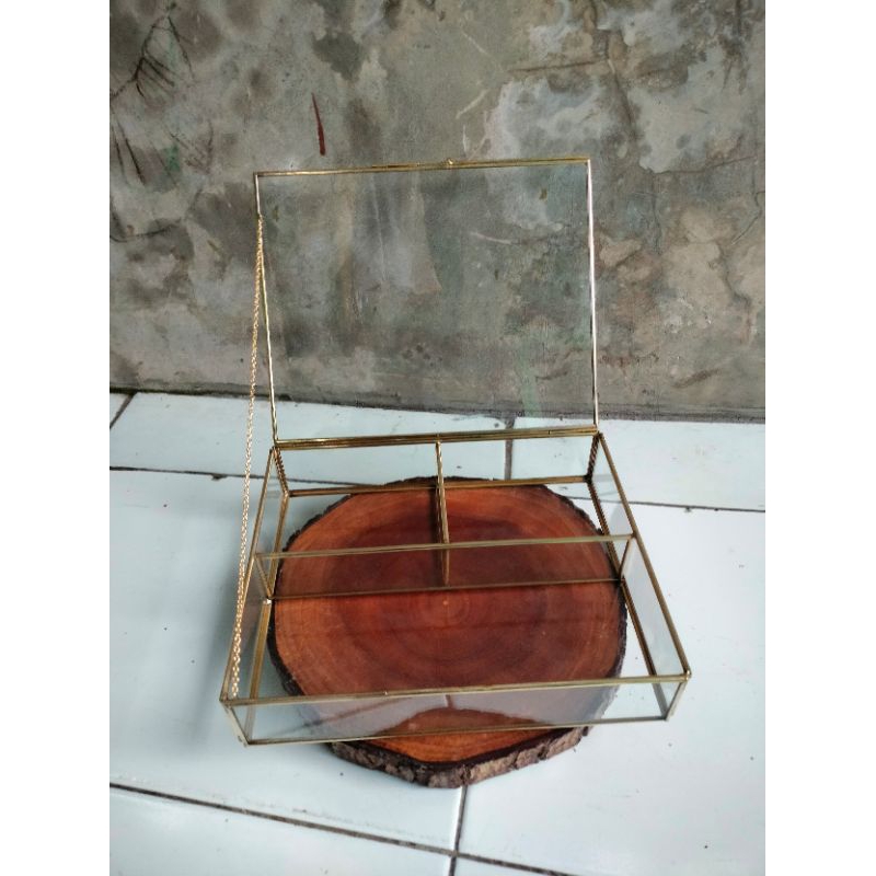 

BEST SELLER BOX SEKAT 3 UKURAN 20×25cm Tinggi 5cm/BOX TERARIUM/BOX MAHAR