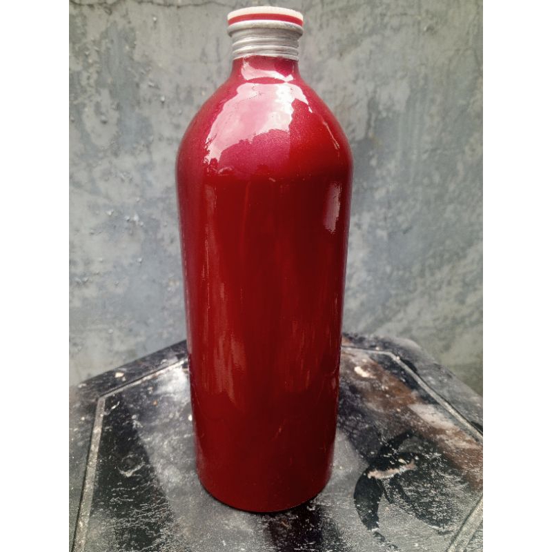 cat PU candy red pearl gold