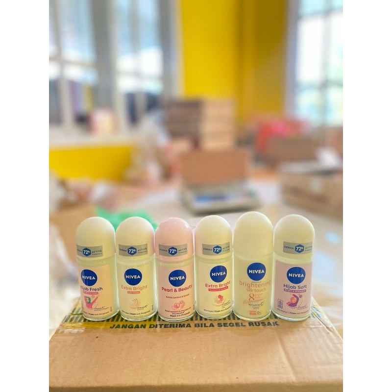 REXONA NEVIA MEN REXONA HARUM 50ml ROLL ON NIVEA DEODORANT