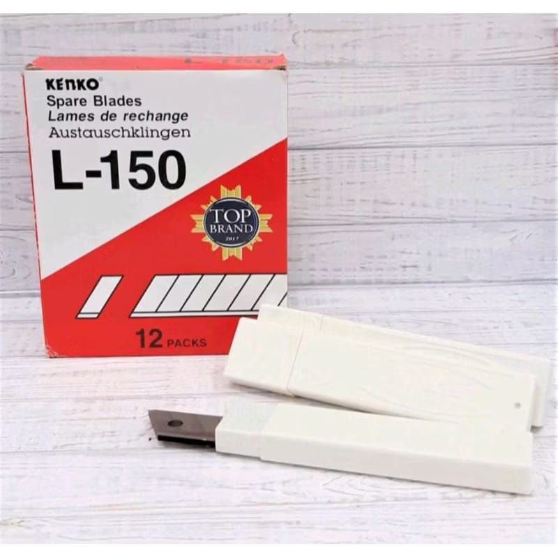 

Pisau Refill Cutter KENKO Besar L-150 Isi 1 Tube 5 pcs Tajam