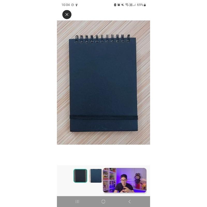 

preloved sketchbook watercolor