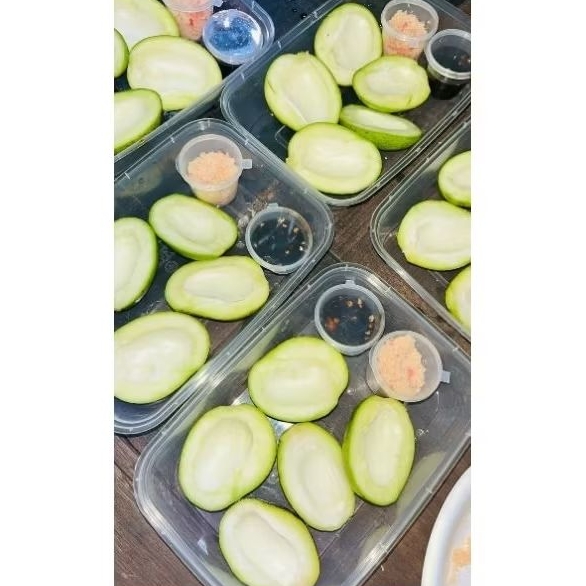 

Mangga muda/Ampalam belahan keriuk