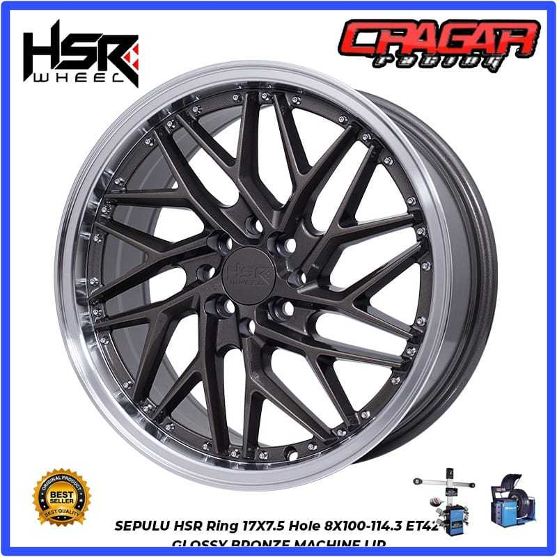 Velg Racing Hsr Sepulu Ring 17 Hole 4 Buat Avanza Xenia Livina Confero Alvez Binguo Dll