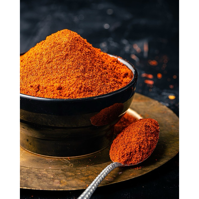 

Chili Powder / Cabe Bubuk Halus Grade Premium - Pedas Mantap untuk Semua Masakan Halal - AROMA KENCANA