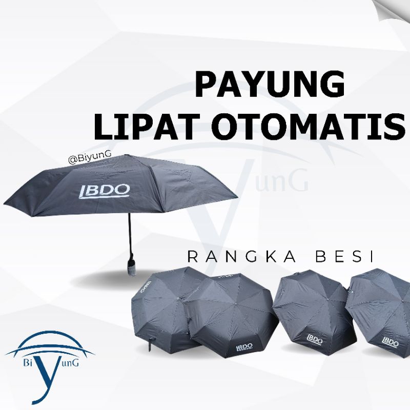 Payung Custom / payung lipat / payung otomatis / payung lipat otomatis / payung promosi / payung sab