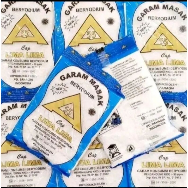 

garam masak halu beryodium 1 bungkus 100 gram