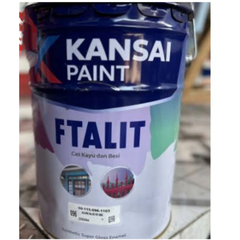 FTALIT 20 KG WARNA HITAM GLOS / BLACK KF