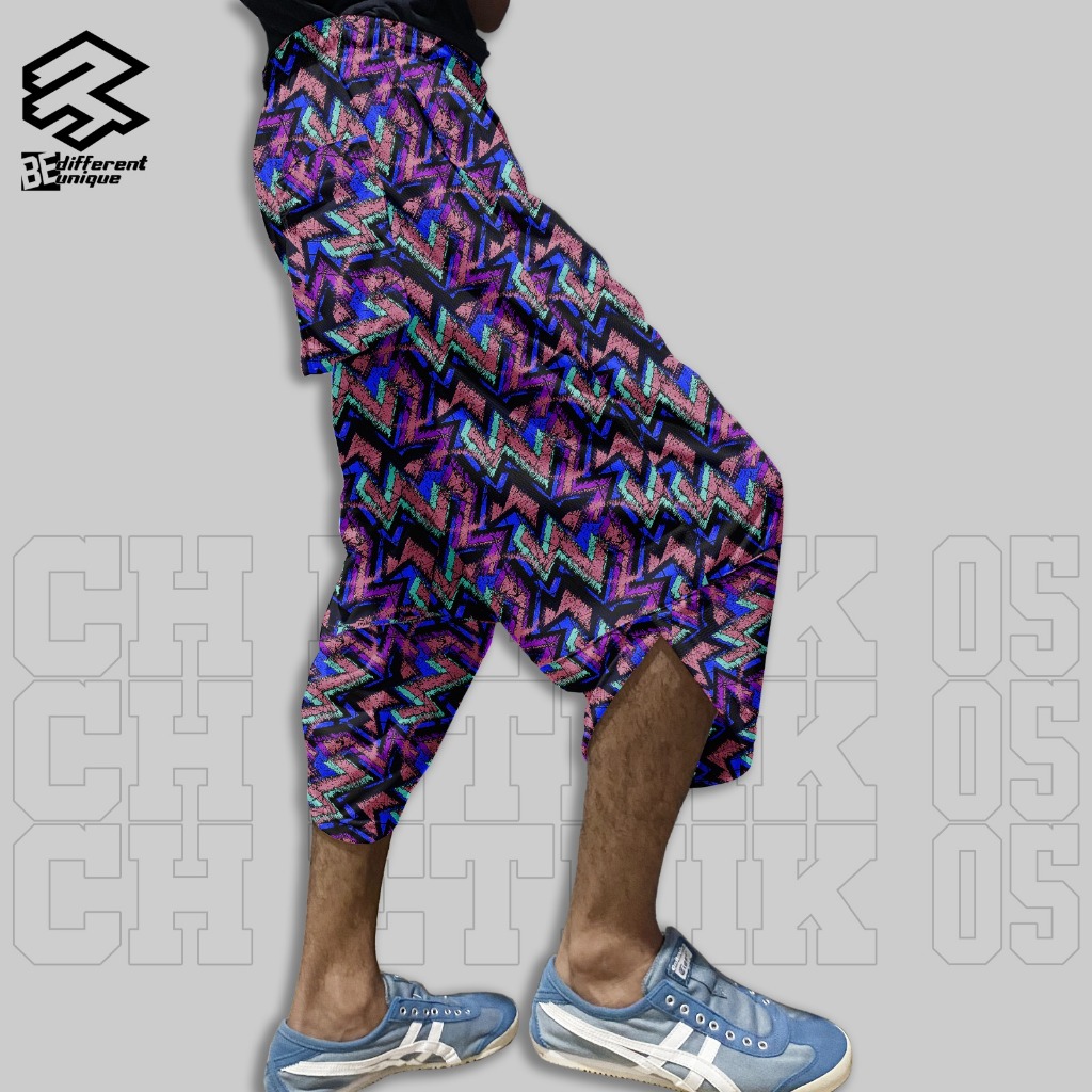 Harem Pants / Celana Harem Casual Pria Wanita Motif Fullprint Etnik 05
