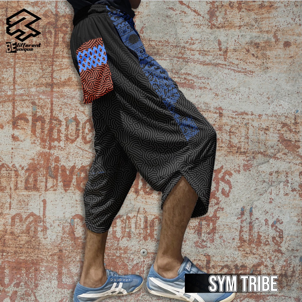 Harem Pants / Celana Harem Casual Pria Wanita Motif Fullprint Sym Tribe