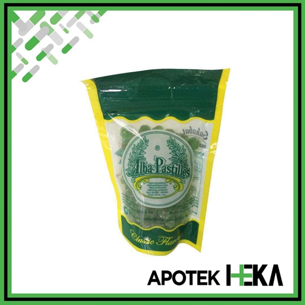 

Permen Alba Pastilles 100 gr - Alba Pastiles [TANGERANG]