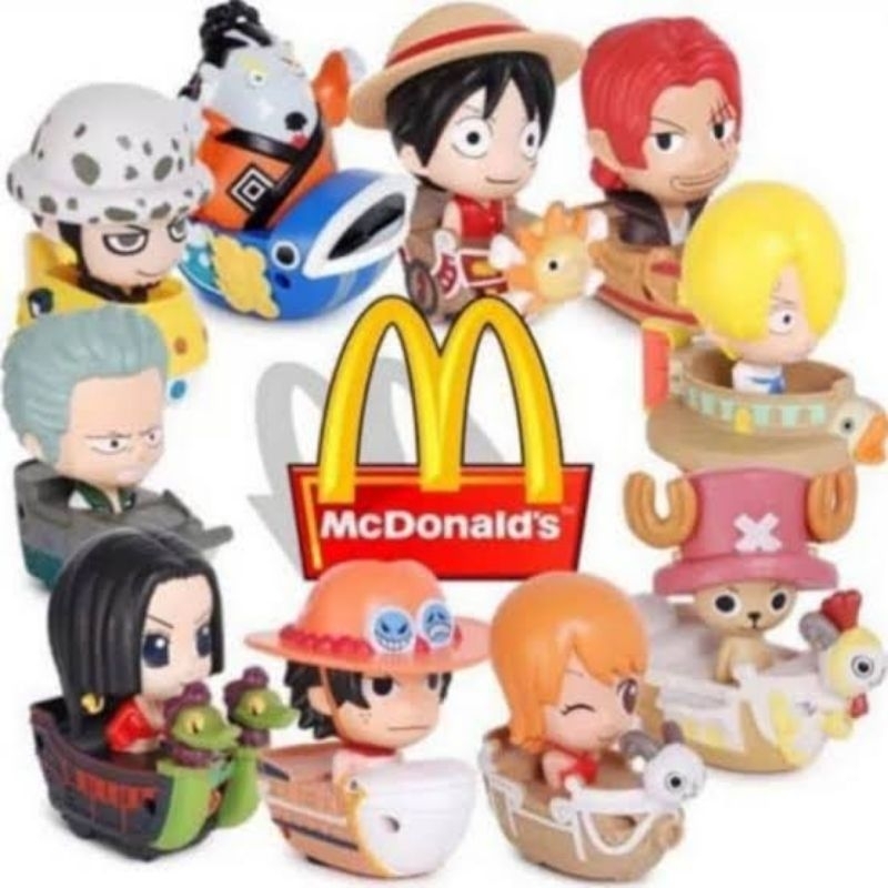 FIGUR MCD MCDONALD'S HAPPY MEAL TOYS - ONE PIECE
